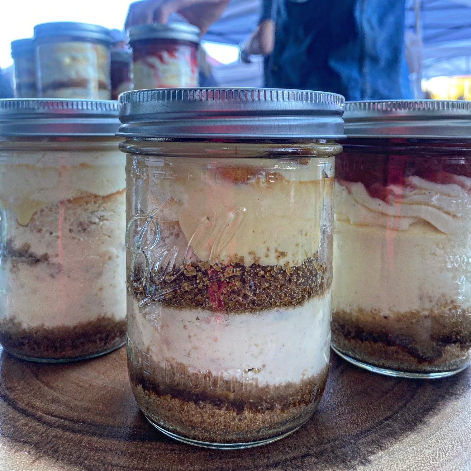 Cheesecake Jars The Cheesecake Queen HTX   C7200CD8 70E9 4760 BC30 E984071EE831 